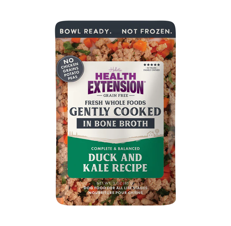 Health Extension Gently Cooked Duck and Kale, 2 sizes