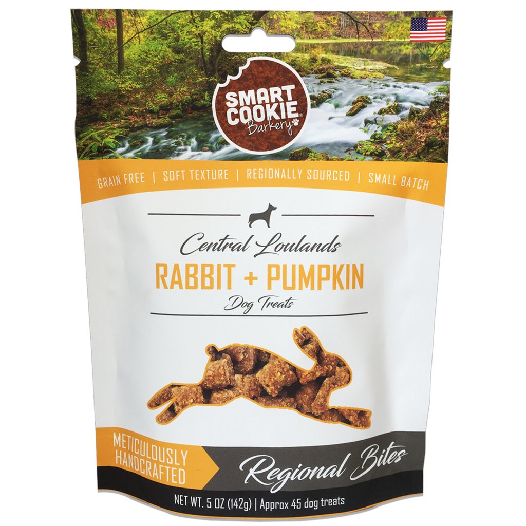Smart Cookie Central Lowlands Rabbit + Pumpkin Dog Treat 5 oz