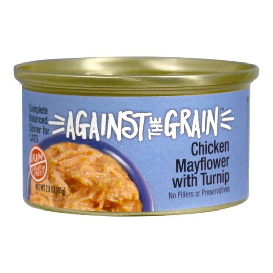Against the Grain Mayflower with chicken and turnip  CAT 2.8 oz