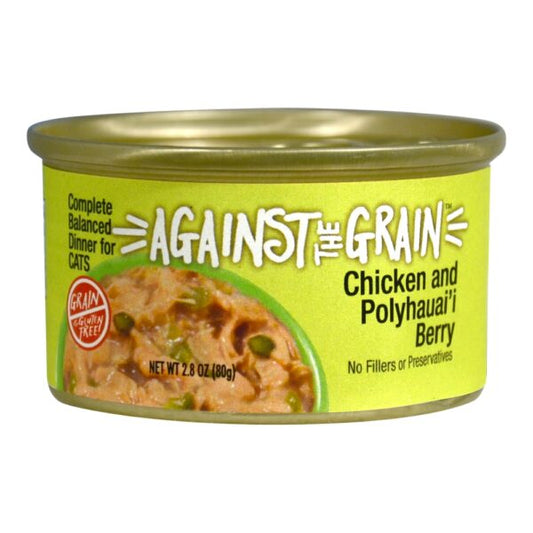 Against the Grain Chicken & Polyhauai'I Berry Dinner Cat 2.8 oz