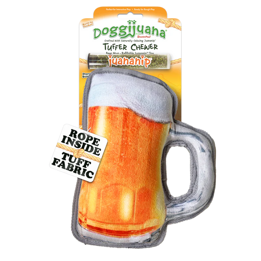 Tuffer Chewer Refillable Beer Mug Toy