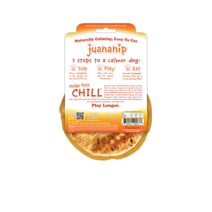 Doggijuana Tuffer Chewer Mini Everything Bagel Dog Toy