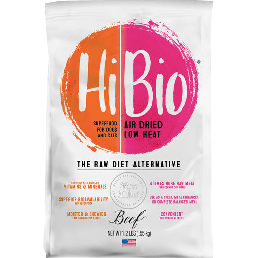 Against the Grain Hi Bio Beef SuperFood for Dogs and Cats, 2 sizes