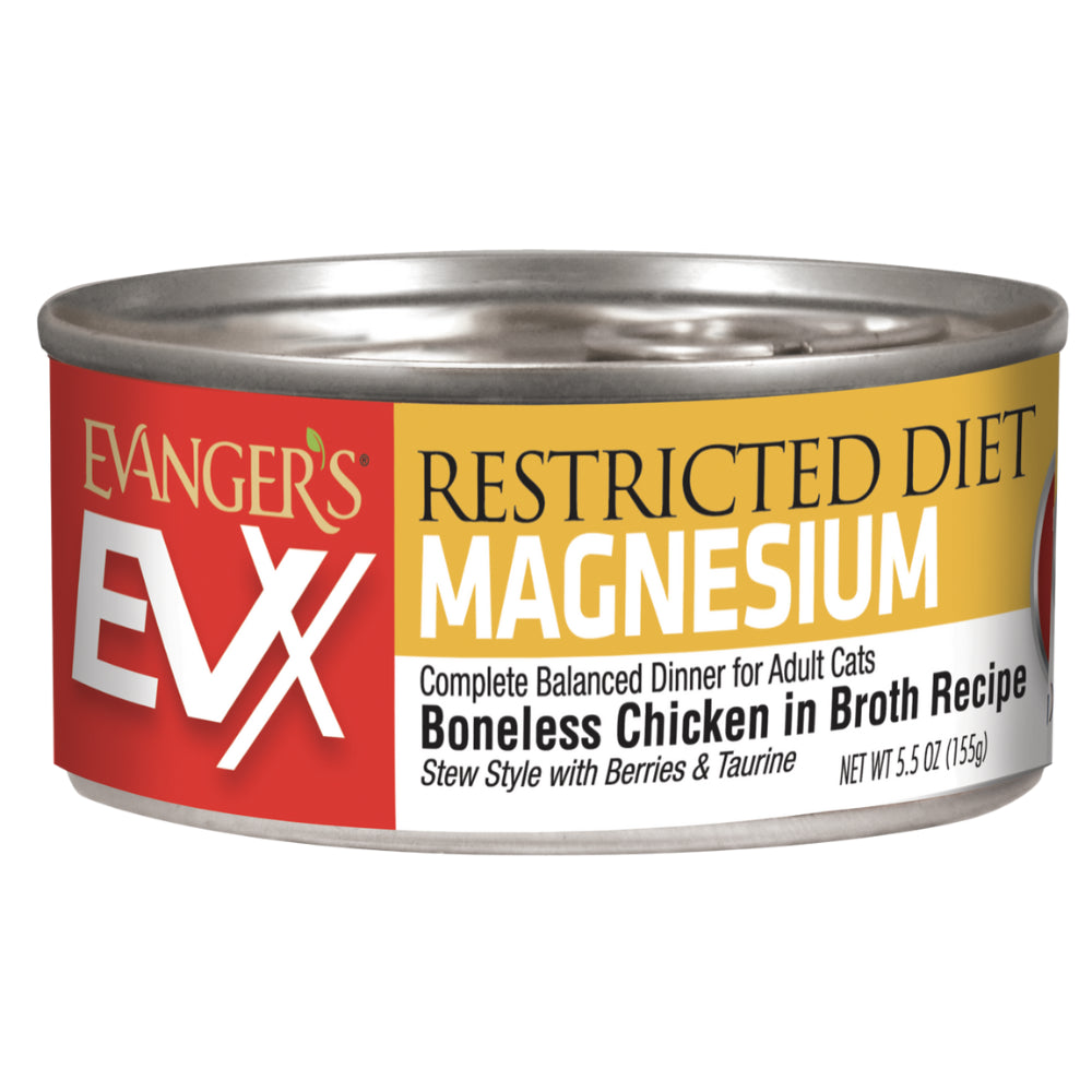 Evanger's EVX Restricted Diet Urinary Tract Health Chicken Cat , 5 oz cans, 24 ct