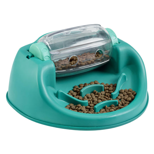 Outward Hound Spin N' Eat Dog Food Green Puzzle Feeder