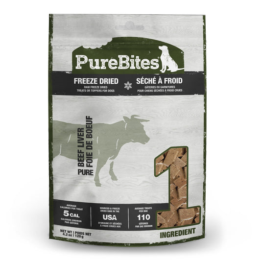 PureBites Beef / Liver Freeze Dried Treats 4.2 oz