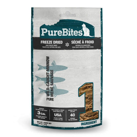 PureBites Freeze Dried Minnow Cat Treats 1.09 oz