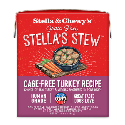Stella & Chewy's Stella's Stews Cage Free Turkey for dogs, 11 oz