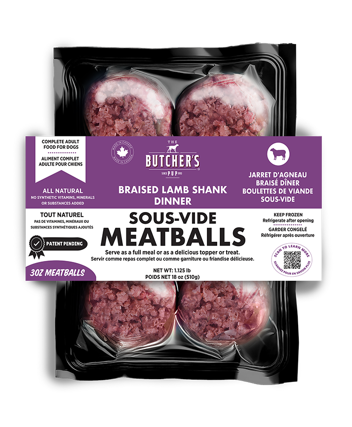 The Butcher's Pup SOUS VIDE MEATBALLS, 3 proteins