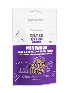 Tilted Barn Beef & Saskatoon Berries, dog treats 3.53 oz