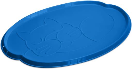 Van Ness Large Dinner Mat with Rimmed Sides
