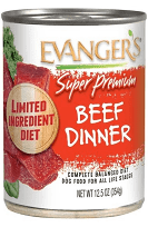 Evangers Super Premium Beef Dinner Canned Dog Food, 12.5 oz