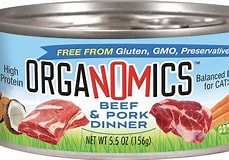 Evanger's OrgaNOMics Beef & Pork Dinner