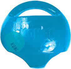 KONG Jumbler Ball Dog Toy, 2 sizes, Color Varies,