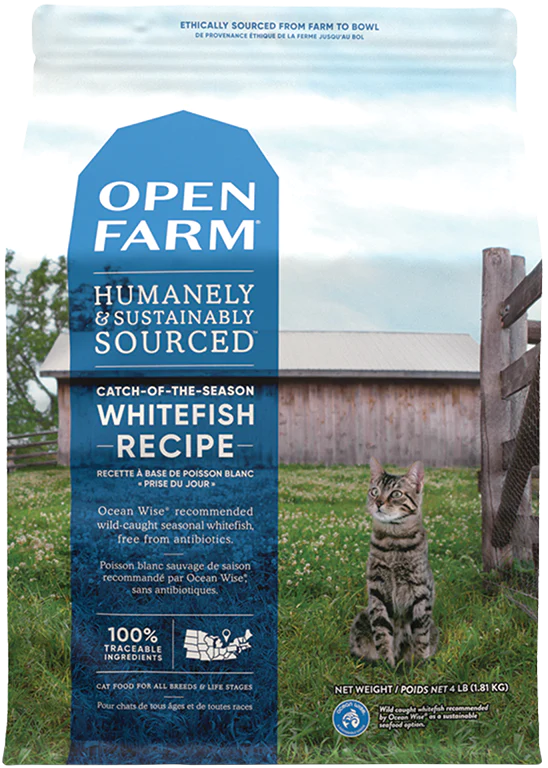 Open Farm Catch of the Season Whitefish Dry Cat Food