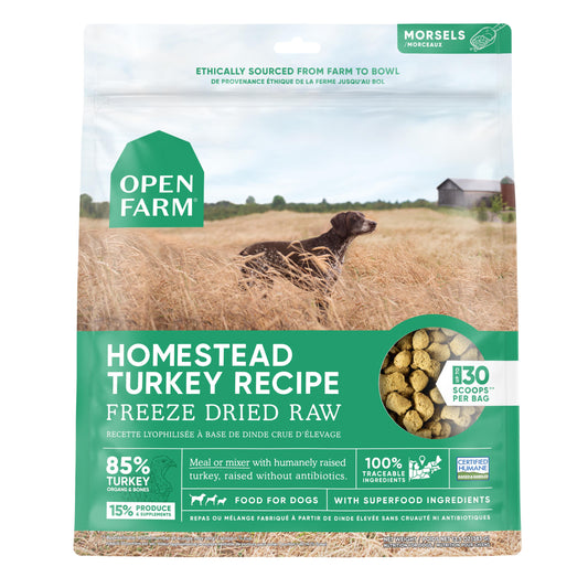 Open Farm Certified Humane Freeze Dried Turkey 13.5 oz