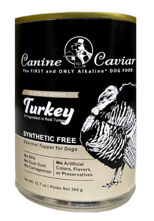 Canine Caviar Holistic 96% Turkey, Grain Free 12.7 Oz Cans